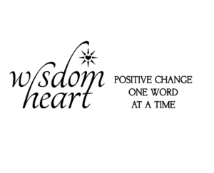 Wisdom Heart Logo w slogan